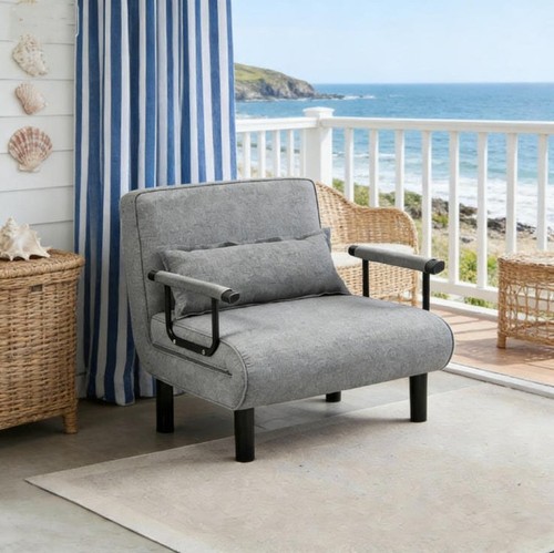 Single fabric sofa - sofa, bed