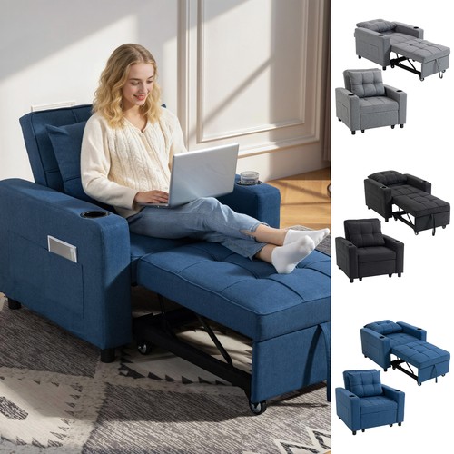 Single sofa bed with - sofa,