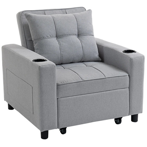 Single sofa bed - 3-in-1,