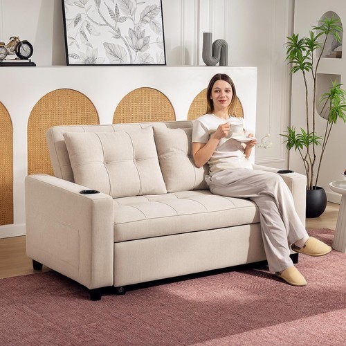 Two seater pull out sofa - pull-out,