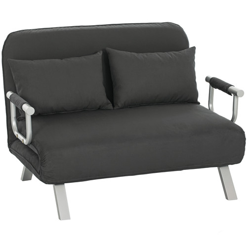 Sofa bed seater charcoal - bed,