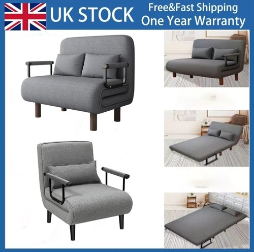 Single double fabric sofa - single/double,