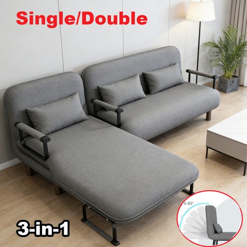 Double single fabric sofa - fabric,