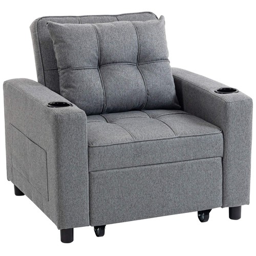 Single sofa bed - 3-in-1,