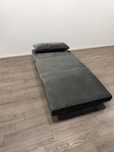 Roma grey velvet - velvet, bed