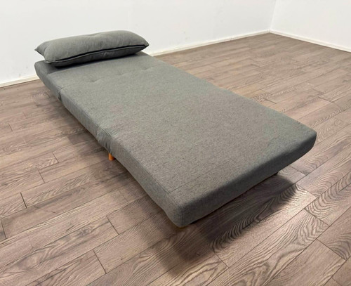 Roma grey fabric single - roma,