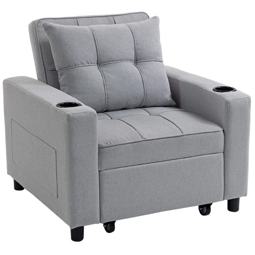 Single sofa bed - 3-in-1,