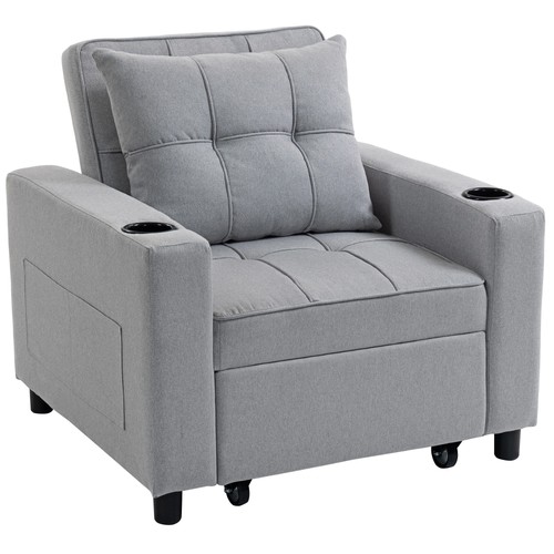 Single sofa bed - 3-in-1,