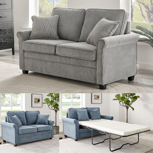 Sofa bed seater memory foam - bed, 2