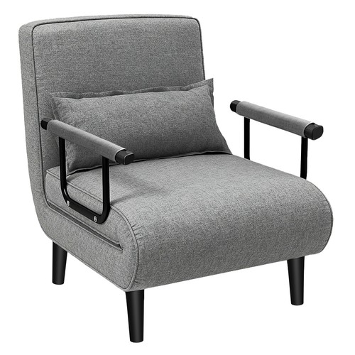 Single fabric sofa - single, sleeper